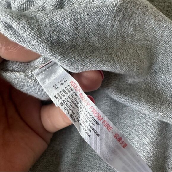 Urban Outfitters X Out From Under | Gray Knotted Tunic Top | Size Medium - Picture 11 of 14